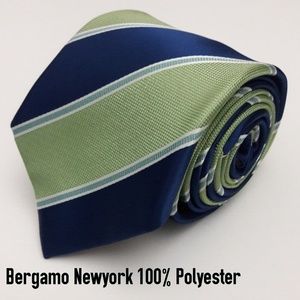 Bergamo New York 100% Polyester Necktie